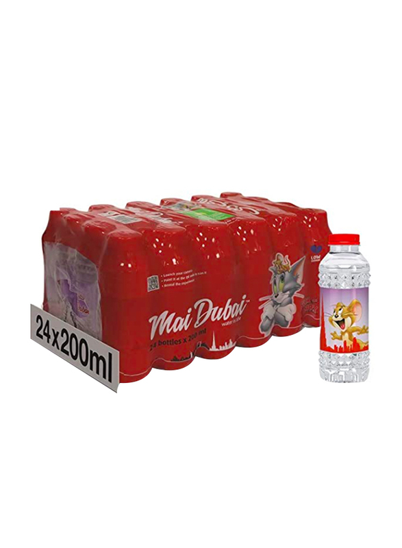 

Mai Dubai Tom & Jerry Kids Character Drinking Water Pack, 330ml x 12 Bottles