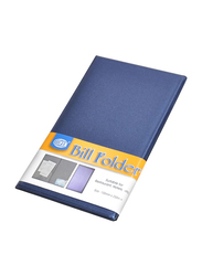 FIS PVC Bill Folder, 150 x 250mm, Blue
