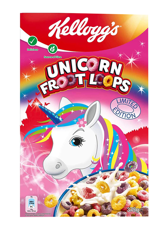 

Kellogg's Unicorn Froot Loops Limited Edition Cereal, 375g