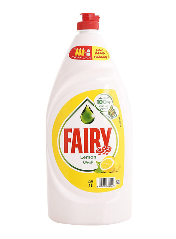 

Fairy Lemon Dishwashing Liquid Soap, 1 Liter