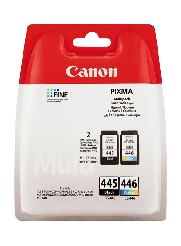

Canon PG-445/CL-446 Black and Tri-Color Cartridge Set