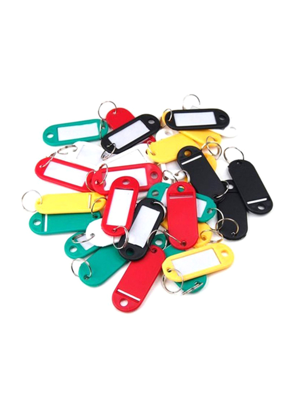 

Modest 100-Piece Key Tag Set, Multicolour