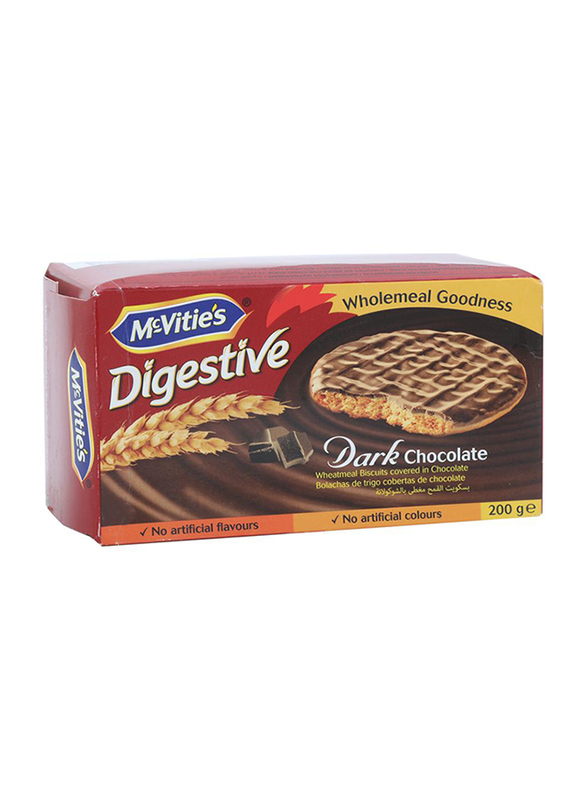McVitie's Dark Chocolate Digestive Biscuits, 200g