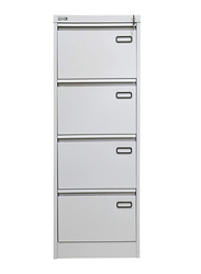 Rexel 4 Drawer Vertical Filing Cabinet, Grey