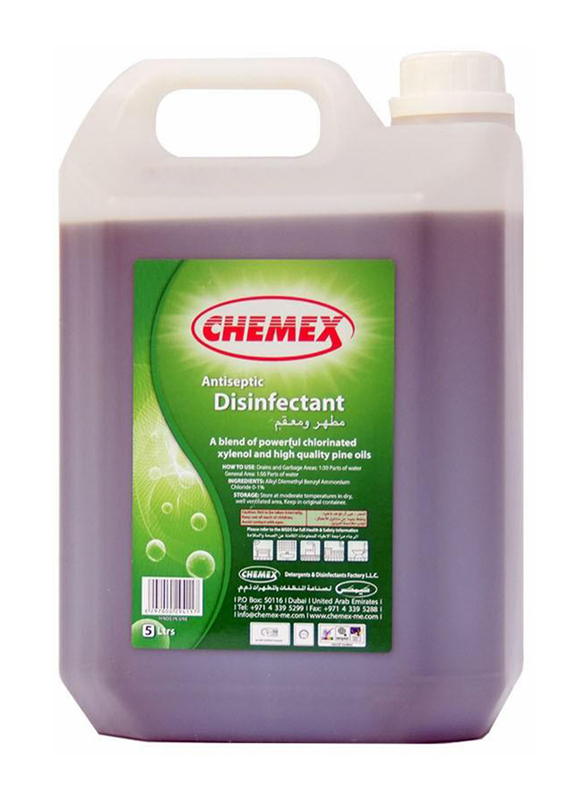 

Chemex Antiseptic Disinfectant Liquid, 5 Liters