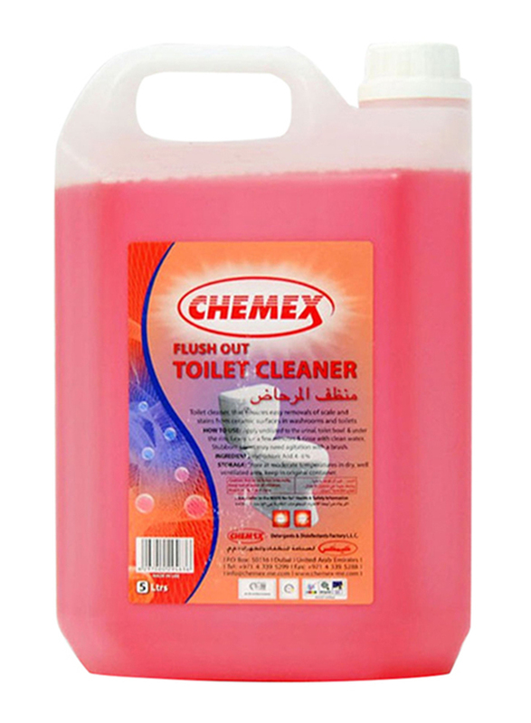 

Chemex Flush Out Toilet Cleaner, 5 Liters