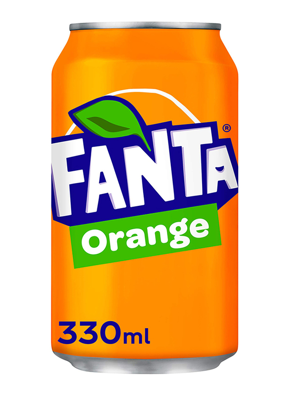 

Fanta Orange Soft Drink Can, 330ml