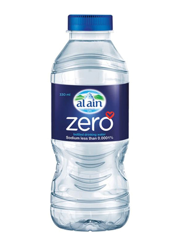 

Al Ain Zero Shrink Sodium Free Bottled Drinking Water, 330ml