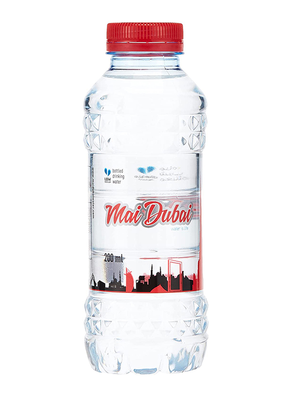 

Mai Dubai Low Sodium Pure Drinking Water, 24 Bottles x 200ml