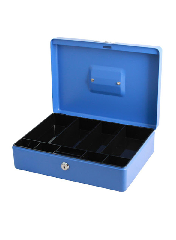 

Carl 10-inches Cash Box, Blue
