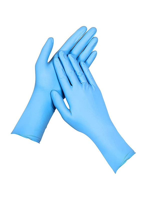 Honeywell ING411 Powder Free Nitrile Disposable Exam Grade Hand Gloves, Small, 100 Pieces