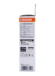 Osram Energy Saver T3 CFL Bulb, 15W, E27, White