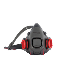 Honeywell North HM500 Series Reusable Half Mask Respirator, HM501TM, Grey, Medium
