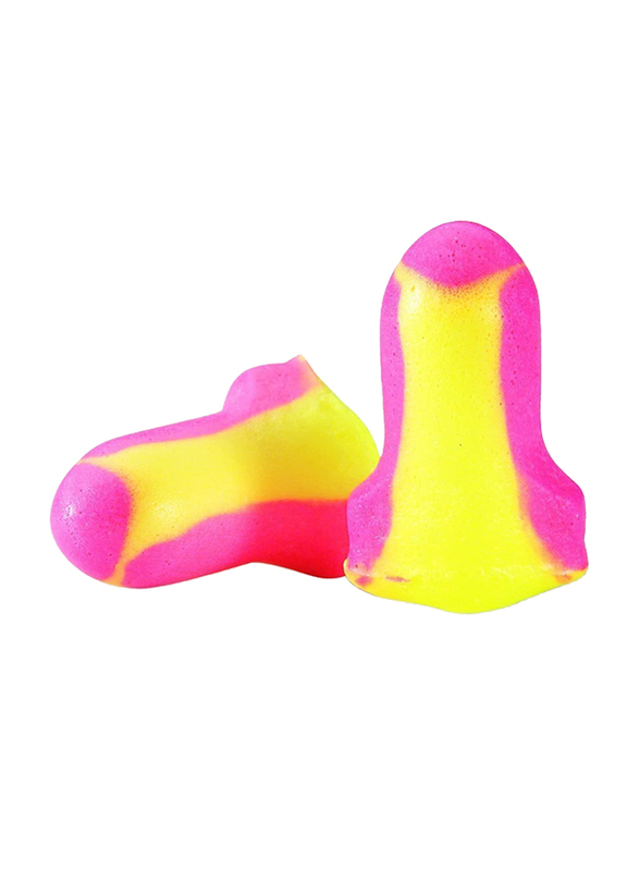 Honeywell Laser Lite High Visibility Disposable Foam Earplugs for Ear Protection, 3301271, Multicolour, 1000 Pieces