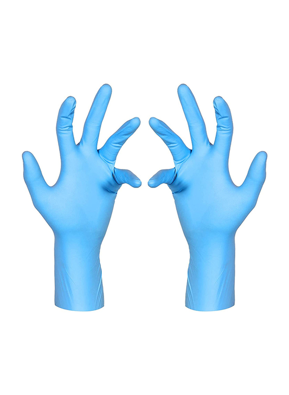 Honeywell ING411 Powder Free Nitrile Disposable Exam Grade Hand Gloves, Small, 100 Pieces