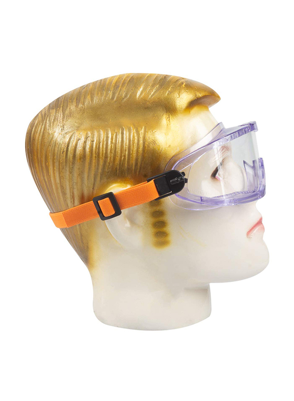 Honeywell V-Maxx Anti-Fog Elastic Headband Sporty Goggles, 1006193, Clear