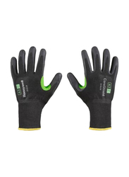 Honeywell Workeasy Microfoam Nitrile Coated Cut Level A3/C Protective Gloves, 23-0513-B10, Black, X-Large