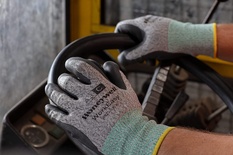 Honeywell Workeasy Mechanical & Cut Resistance Level A3/C Protective Gloves, WE23-5113-G10, Grey, X-Large