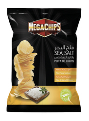 Mega Chips Sea Salt Potato Chips, 48 x 40g