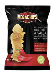 Mega Chips Chilli & Salsa Potato Chips, 12 x 90g
