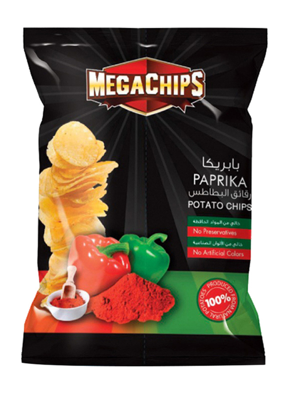 

Mega Chips Paprika Potato Chips, 48 x 22g