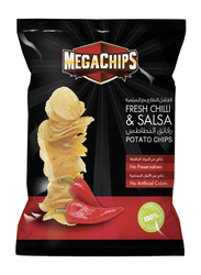Mega Chips Chilli & Salsa Potato Chips, 48 x 40g