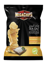 Mega Chips Sea Salt Potato Chips, 12 x 90g
