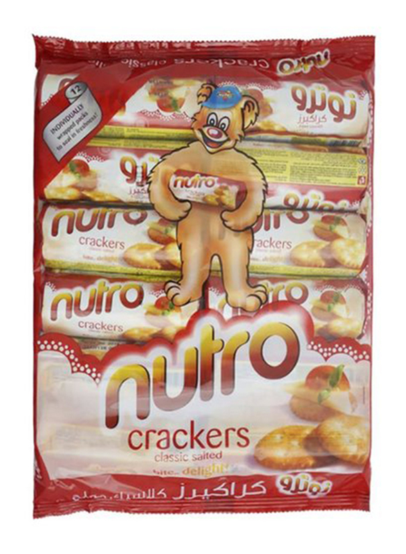 

Nutro Classic Salted Crackers Biscuits, 12 x 42g