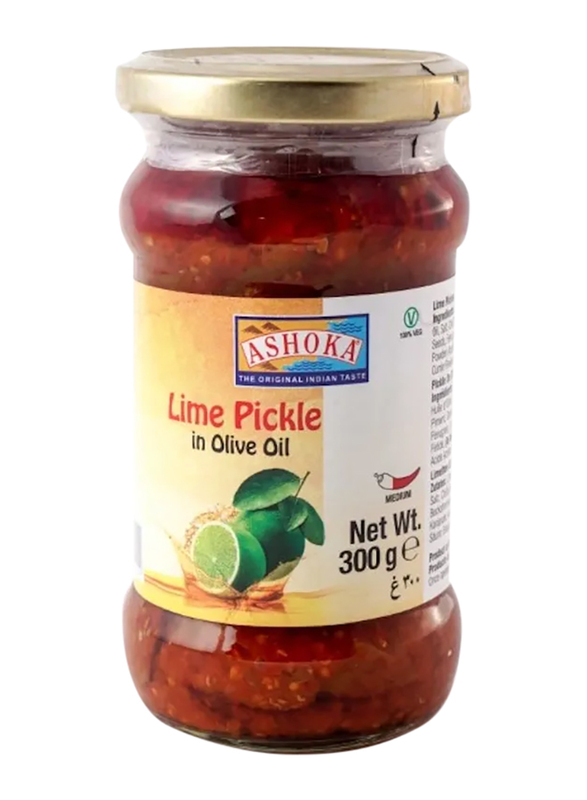 Ashoka Lemon Pickle in Olive Oil, 300g