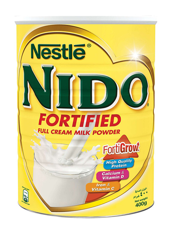 

Nido Fortified Full Cream Milk Powder Can, 400g
