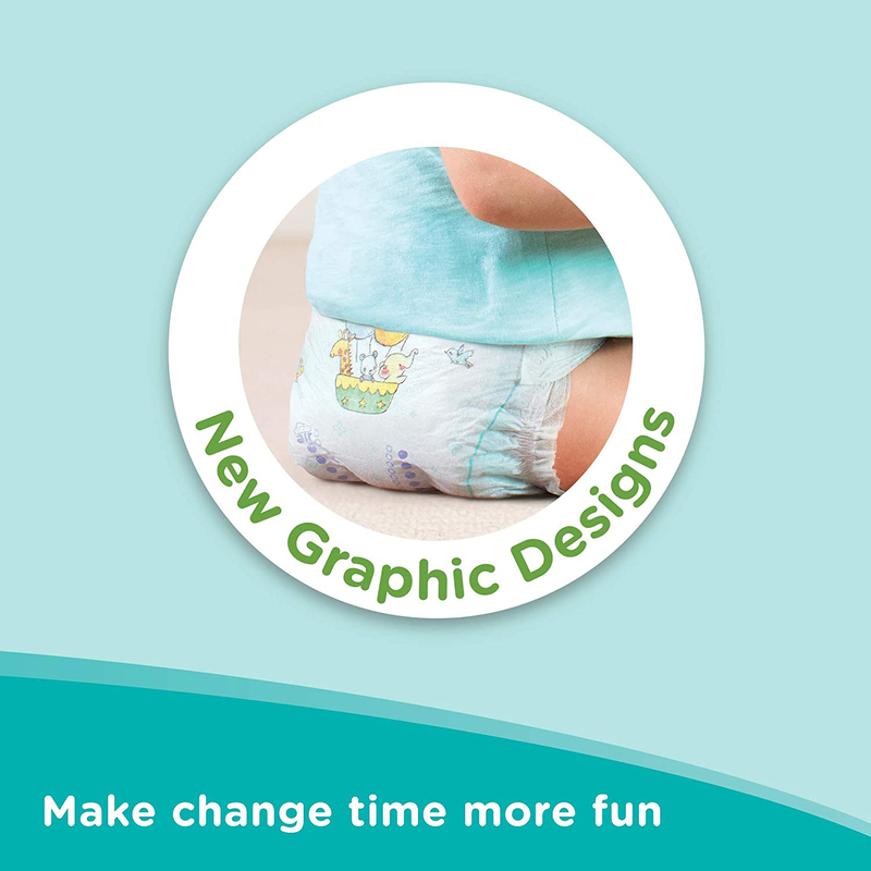 Pampers Baby-Dry Diapers, Size 6, Extra Large, 13+ kg, Carry Pack, 10 Count