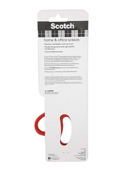 3M Scotch 1408 8-inch Home & Office Scissor, Red