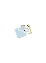 Quick Office Rexel Embossed A4 Cut Flush Folder, 12215, Blue