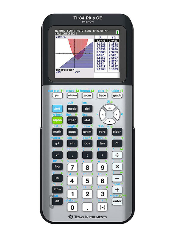 

Texas Instruments TI-84 Plus CE Graphing Calculator, Galaxy Grey