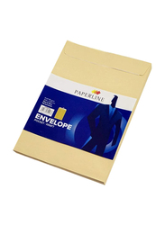 Paperline Kraft Pocket Peal & Seal Envelop, A4 Size, 50-Pieces, Brown