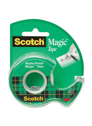 3M Scotch Magic Tape with Dispenser, 3 x 400-inch, Clear