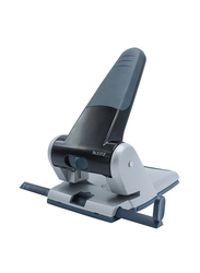 Leitz 5180 Heavy Duty Hole Punch, Sliver/Blue