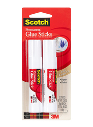 Scotch Glue Stick, 6008-30D, 8 gm, White