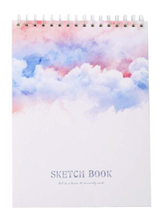 Stubuck Spiral Wire Sketchbook, A4 Size, Multicolour