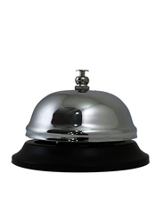 KW-Trio Steel Desk Counter Bar Bell, 8.5cm, Silver/Black