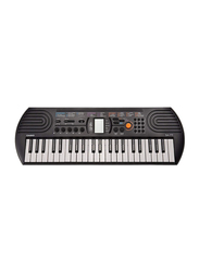 Casio SA-77 Mini Personal Keyboard, 44 Keys, Grey/Black