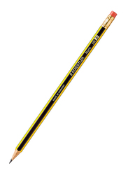 Staedtler 12-Piece Noris Rubber Tip Wooden Pencil Set, Black/Yellow