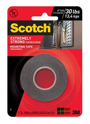 3M Scotch Extreme Mounting Tape, 25.4mm x 1.52m, Red