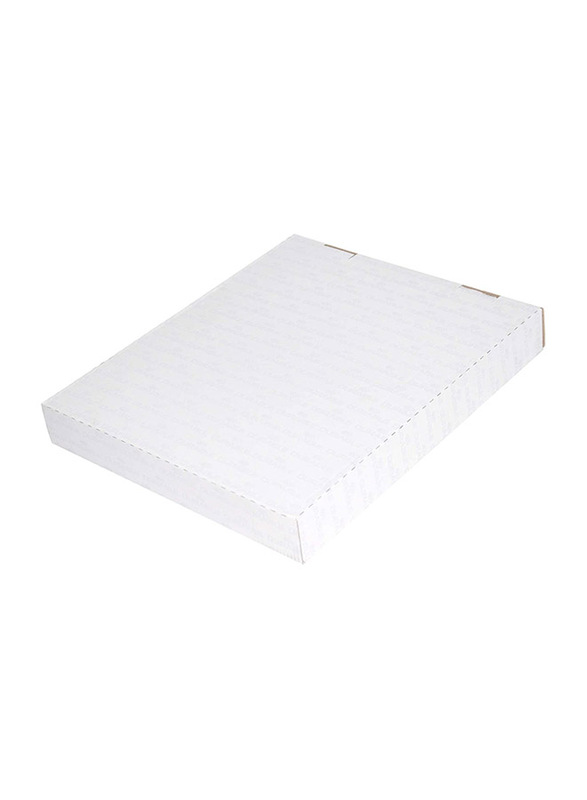 Durable Heavy Duty Plastic File, 25 Pieces, A4 Size, Red/Clear