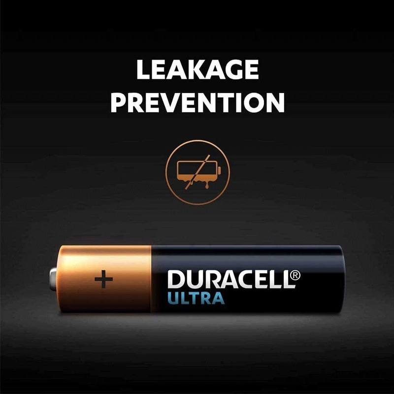 Duracell AAA 8 Monet Alkaline Batteries, 8 Pieces, Black/Brown