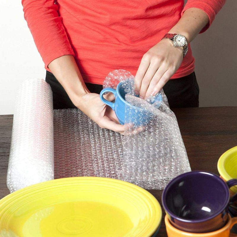 Ally's Wolf Bubble Wrap Cushioning Roll, 50cm x 10 Meter, Clear