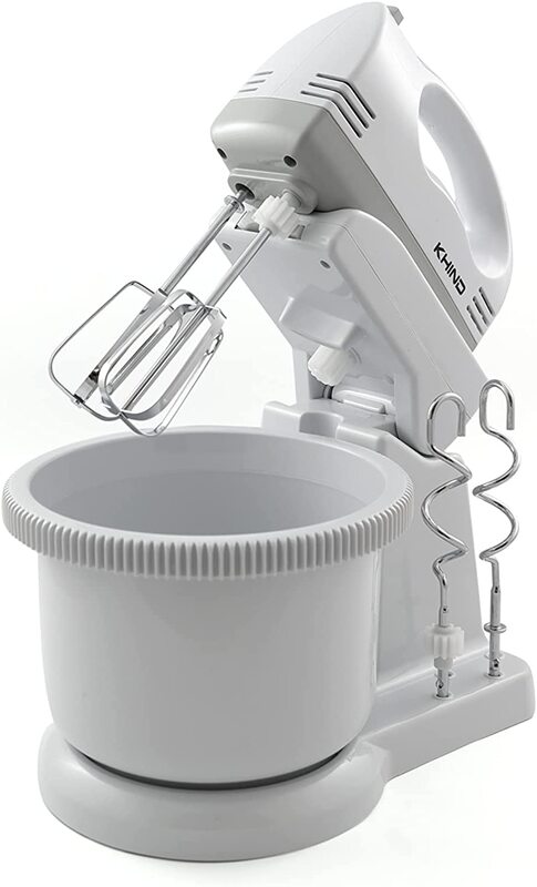 

Khind Stand Mixer Kitchen Machine, White