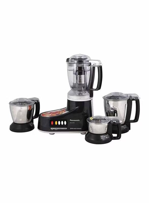 

Panasonic 5-Piece Super Mixer Grinder Set, 550W, MX-AC400, Black