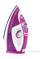 Black+Decker Steam Iron with Ceramic Soleplate, 2400W, X2450-B5, Magenta