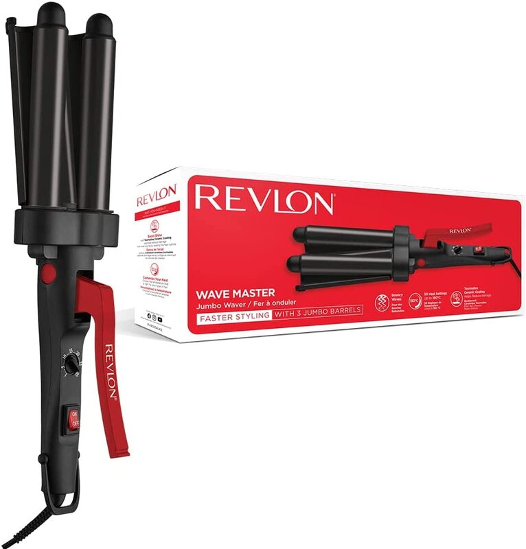 

Revlon Wave Master Jumbo Waver, RVIR3056UKE, Black